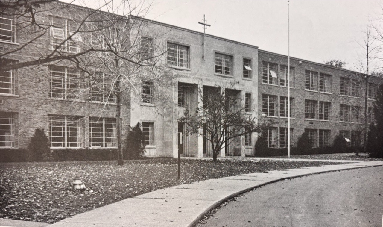 The Holy Name school building