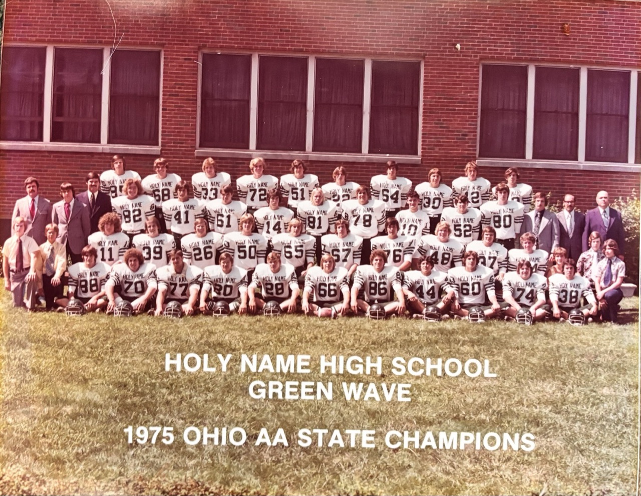 The 1975 Green Wave, Ohio AA state champions
